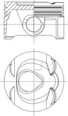 MAHLE 001 PI 00164 000 Piston Segman 2710305117 uygun fiyat hızlı kargo