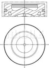 MAHLE 028 PI 00121 000 Piston Segman 03L107065J uygun fiyat hızlı kargo