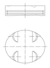 MAHLE 005 24 01 Piston Segman XXX uygun fiyat hızlı kargo