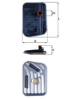 MAHLE HX 273 Şanzıman Filtresi 2245798 uygun fiyat hızlı kargo