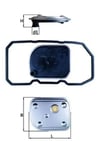 MAHLE HX 158D Şanzıman Filtresi 1693710480 uygun fiyat hızlı kargo
