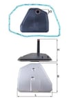 MAHLE HX164D Şanzıman Filtresi 09L321371 uygun fiyat hızlı kargo