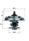 MAHLE TX 34 82D Termostat 077121113D uygun fiyat hızlı kargo
