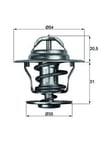 MAHLE TX1380D Termostat 056121113A uygun fiyat hızlı kargo