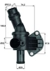 MAHLE TI 8 87 Termostat 06F121111G uygun fiyat hızlı kargo