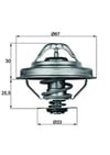 MAHLE TX 28 92D Termostat 11537733803 uygun fiyat hızlı kargo
