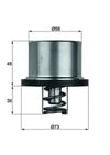 MAHLE THD 1 82 Termostat 1439844 uygun fiyat hızlı kargo