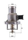 MAHLE TM 55 105 Termostat 1338178 uygun fiyat hızlı kargo