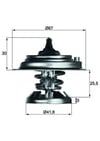 MAHLE TX 29 80D Termostat 0032039875 uygun fiyat hızlı kargo