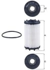 MAHLE OX1184D Yağ Filtresi 06M115561E uygun fiyat hızlı kargo