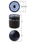 MAHLE OC1014 Yağ Filtresi 30711781 uygun fiyat hızlı kargo