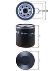 MAHLE OC 1291 Yağ Filtresi 03L115561A uygun fiyat hızlı kargo