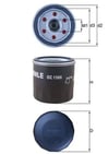 MAHLE OC 1566 Yağ Filtresi 152009645R uygun fiyat hızlı kargo