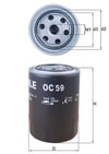 MAHLE OC59 Yağ Filtresi 00024151017 uygun fiyat hızlı kargo