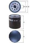 MAHLE OC1051 Yağ Filtresi 04781452AA uygun fiyat hızlı kargo