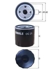 MAHLE OC21 Yağ Filtresi 003634334 uygun fiyat hızlı kargo