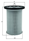MAHLE KX 341 Yakıt Filtresi 7P6127177 uygun fiyat hızlı kargo