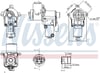 NISSENS 98217 EGR Valfi 059131502B uygun fiyat hızlı kargo