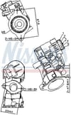 NISSENS 98181 EGR Valfi 1231964 uygun fiyat hızlı kargo