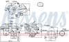 NISSENS 98379 EGR Valfi 04L131501E uygun fiyat hızlı kargo