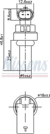 NISSENS 207035 Hararet Müşürü 12641073 uygun fiyat hızlı kargo