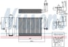 NISSENS 92327 Klima Evaporatör 64119163331 uygun fiyat hızlı kargo