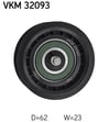 SKF VKM32093 V Kayış Gergisi 17530 62M00 000 uygun fiyat hızlı kargo