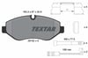 TEXTAR 2919202 Fren Balatası 2E0698151E uygun fiyat hızlı kargo