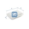 UFI 3055400 Hava Filtresi 17801 0D060 uygun fiyat hızlı kargo