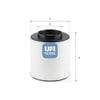 UFI 27J3100 Hava Filtresi 4N0129620B uygun fiyat hızlı kargo