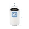 UFI 27 629 00 Hava Filtresi 51854025 uygun fiyat hızlı kargo