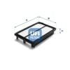 UFI 30 A56 00 Hava Filtresi 17220 R6A J00 uygun fiyat hızlı kargo