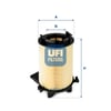 UFI 2740100 Hava Filtresi 1F0129620 uygun fiyat hızlı kargo
