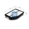 UFI 30 525 00 Hava Filtresi 17220 R5A A00 uygun fiyat hızlı kargo