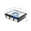 UFI 30 454 00 Hava Filtresi 28113 2H000 uygun fiyat hızlı kargo