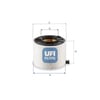 UFI 27 G33 00 Hava Filtresi 8W0133843A uygun fiyat hızlı kargo
