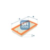 UFI 30 376 00 Hava Filtresi 51881024 uygun fiyat hızlı kargo