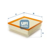 UFI 30 540 00 Hava Filtresi 13718511668 uygun fiyat hızlı kargo