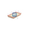 UFI 30C0500 Hava Filtresi 17801 0T060 uygun fiyat hızlı kargo