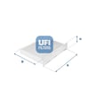 UFI 53 148 00 Polen Filtresi 1K0819644A uygun fiyat hızlı kargo