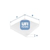 UFI 53 031 00 Polen Filtresi 6Q0820367 uygun fiyat hızlı kargo