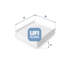 UFI 53 157 00 Polen Filtresi 6479 62 uygun fiyat hızlı kargo