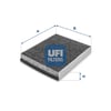 UFI 54 218 00 Polen Filtresi 1709013 uygun fiyat hızlı kargo