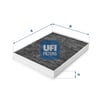 UFI 54 148 00 Polen Filtresi 7H0819631A uygun fiyat hızlı kargo