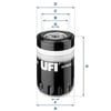 UFI 2316403 Yağ Filtresi 068115561F uygun fiyat hızlı kargo