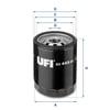 UFI 23 445 00 Yağ Filtresi 1109 W6 uygun fiyat hızlı kargo