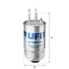 UFI 24 ONE 0B Yakıt Filtresi 1371439080 uygun fiyat hızlı kargo