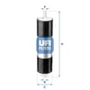 UFI 31 921 00 Yakıt Filtresi 4F0127401F uygun fiyat hızlı kargo