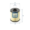 UFI 26 006 00 Yakıt Filtresi 6110900051 uygun fiyat hızlı kargo