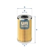 UFI 26 694 00 Yakıt Filtresi 164038513R uygun fiyat hızlı kargo
